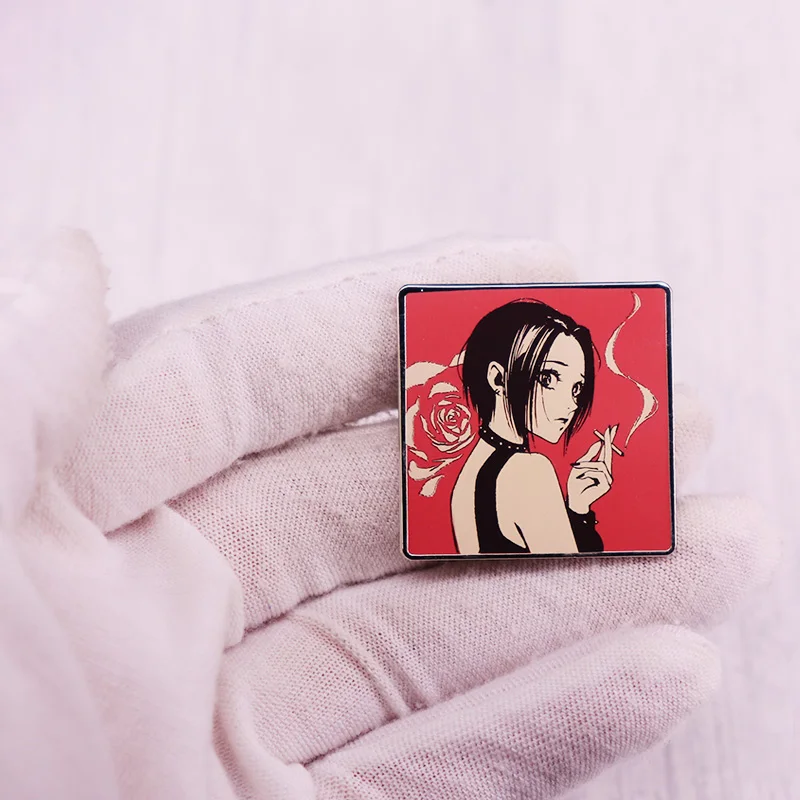 Nana Osaki Enamel Pin Ai Yazaw - Nana Anime Merchandise บทวิจารณ์และราคา