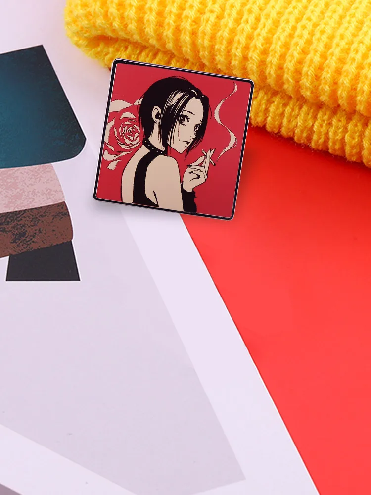 Nana Osaki Enamel Pin Ai Yazaw - Nana Anime Merchandise บทวิจารณ์และราคา
