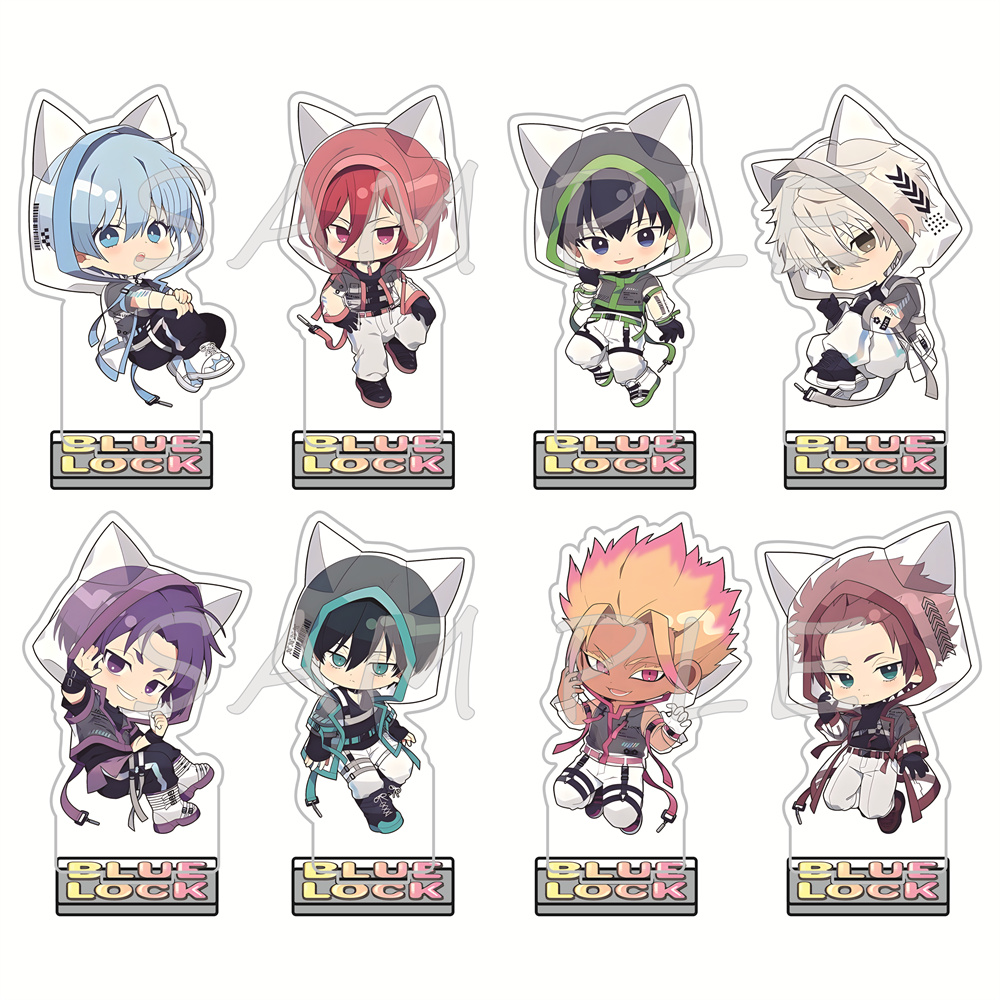 Blue Lock 10cm Acrylic Stand F - Anime Merchandise Hoodie บทวิจารณ์และราคา