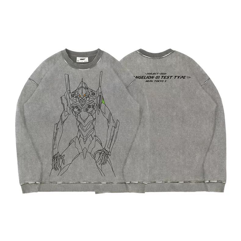 EVA-01 Test Type Anime Merchan - Anime Merchandise Hoodie บทวิจารณ์และราคา