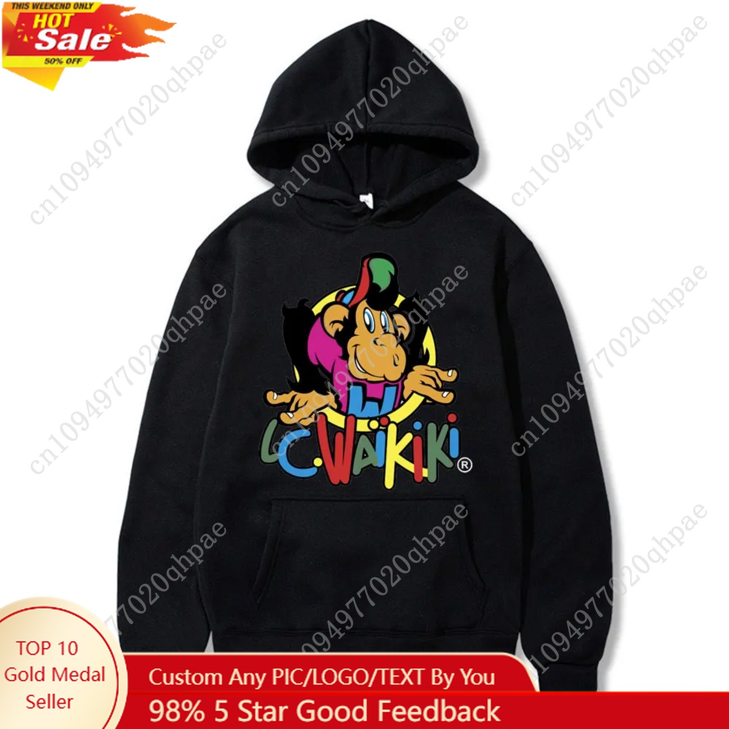 Lc Waikiki Monkey Merchandise  - Anime Merchandise Hoodie บทวิจารณ์และราคา