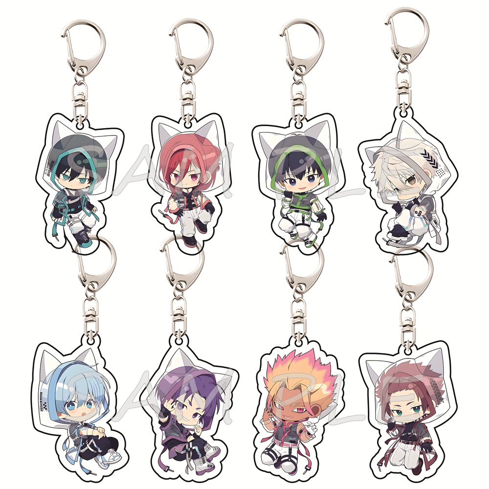 Blue Lock  6cm Acrylic Keychai - Anime Merchandise Hoodie บทวิจารณ์และราคา
