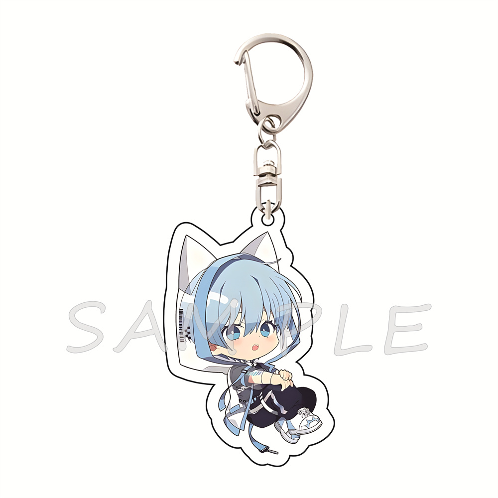 Blue Lock  6cm Acrylic Keychai - Anime Merchandise Hoodie บทวิจารณ์และราคา