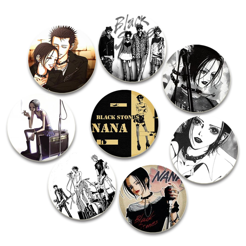 58mm Nana Enamel Pin Anime Fig - Nana Anime Merchandise บทวิจารณ์และราคา