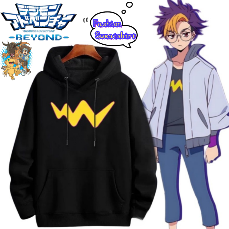 Digimon Adventure Agumon Greym - Anime Merchandise Hoodie บทวิจารณ์และราคา