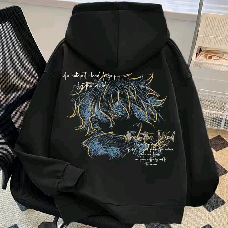 Jujutsu Kaisen Anime Merchandi - Anime Merchandise Hoodie บทวิจารณ์และราคา