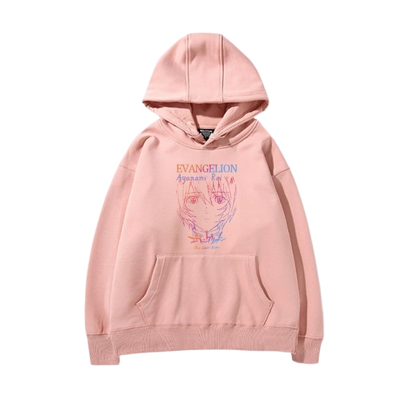 EVA Ayanami Rei Anime Merchand - Anime Merchandise Hoodie บทวิจารณ์และราคา
