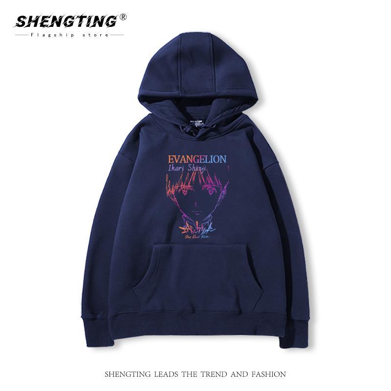 EVA Ayanami Rei Anime Merchand - Anime Merchandise Hoodie บทวิจารณ์และราคา