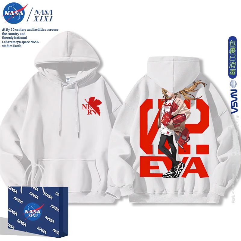 EVA Asuka Langley Soryu Anime  - Anime Merchandise Hoodie บทวิจารณ์และราคา