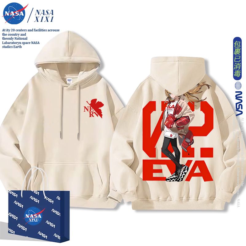 EVA Asuka Langley Soryu Anime  - Anime Merchandise Hoodie บทวิจารณ์และราคา