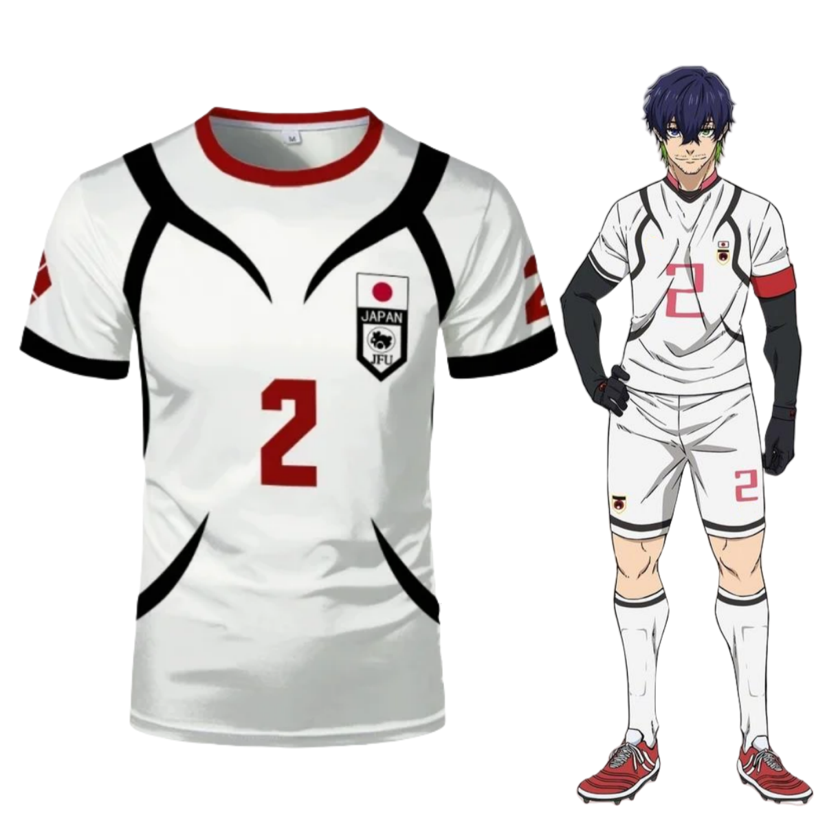 Anime Aiku Shirt Cosplay Costu - Anime Merchandise Online บทวิจารณ์และราคา