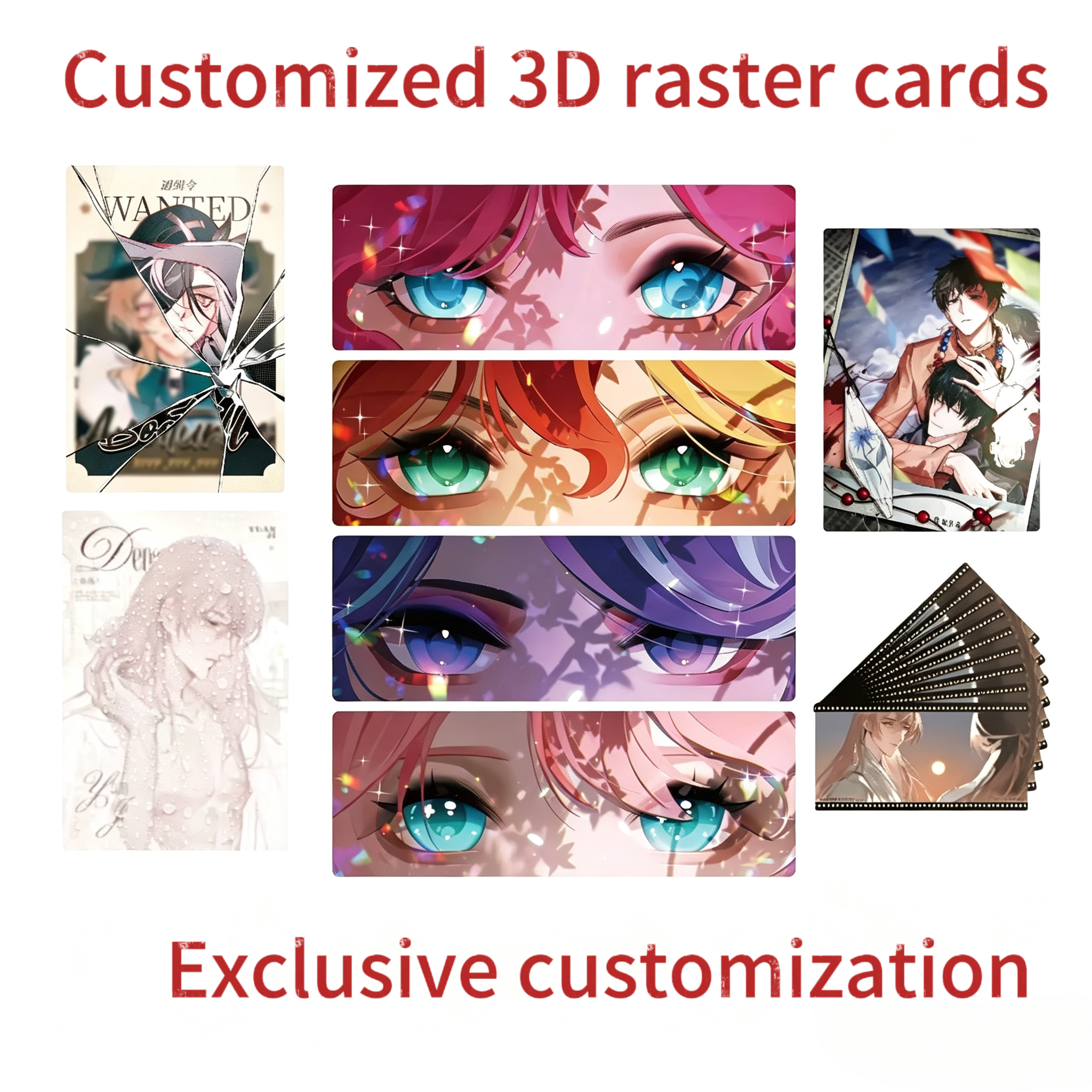 Customized Picture Raster 3D C - Anime Merchandise Sales บทวิจารณ์และราคา